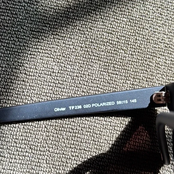 Tom Ford Black Sunglasses with Case